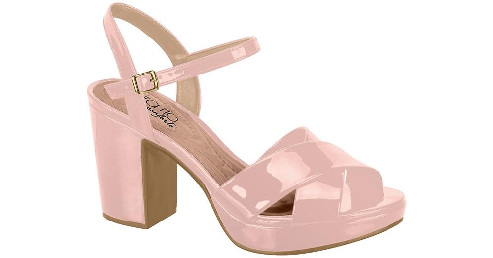 sandália nude beira rio